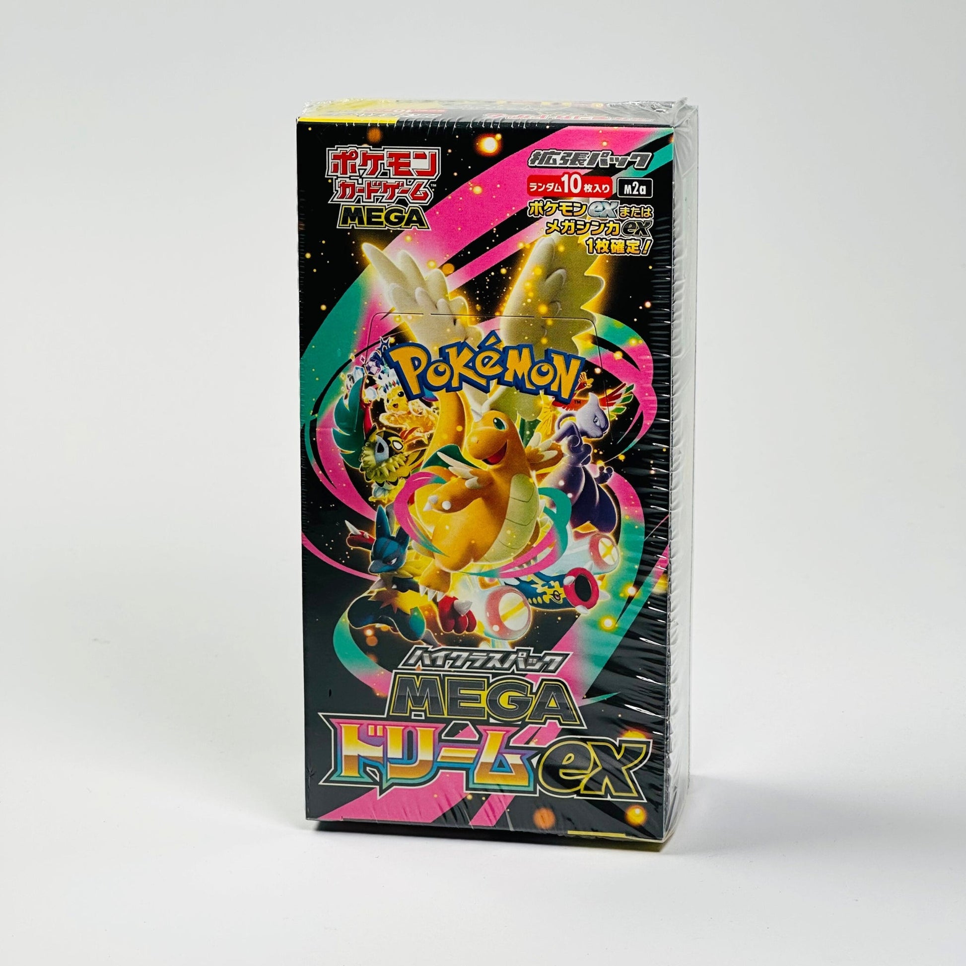 Pokemon TCG Mega Dream ex M2a Japanese Booster Box (Sealed) - Japanese Standard Booster Box - TCG Armour - MD-M2a