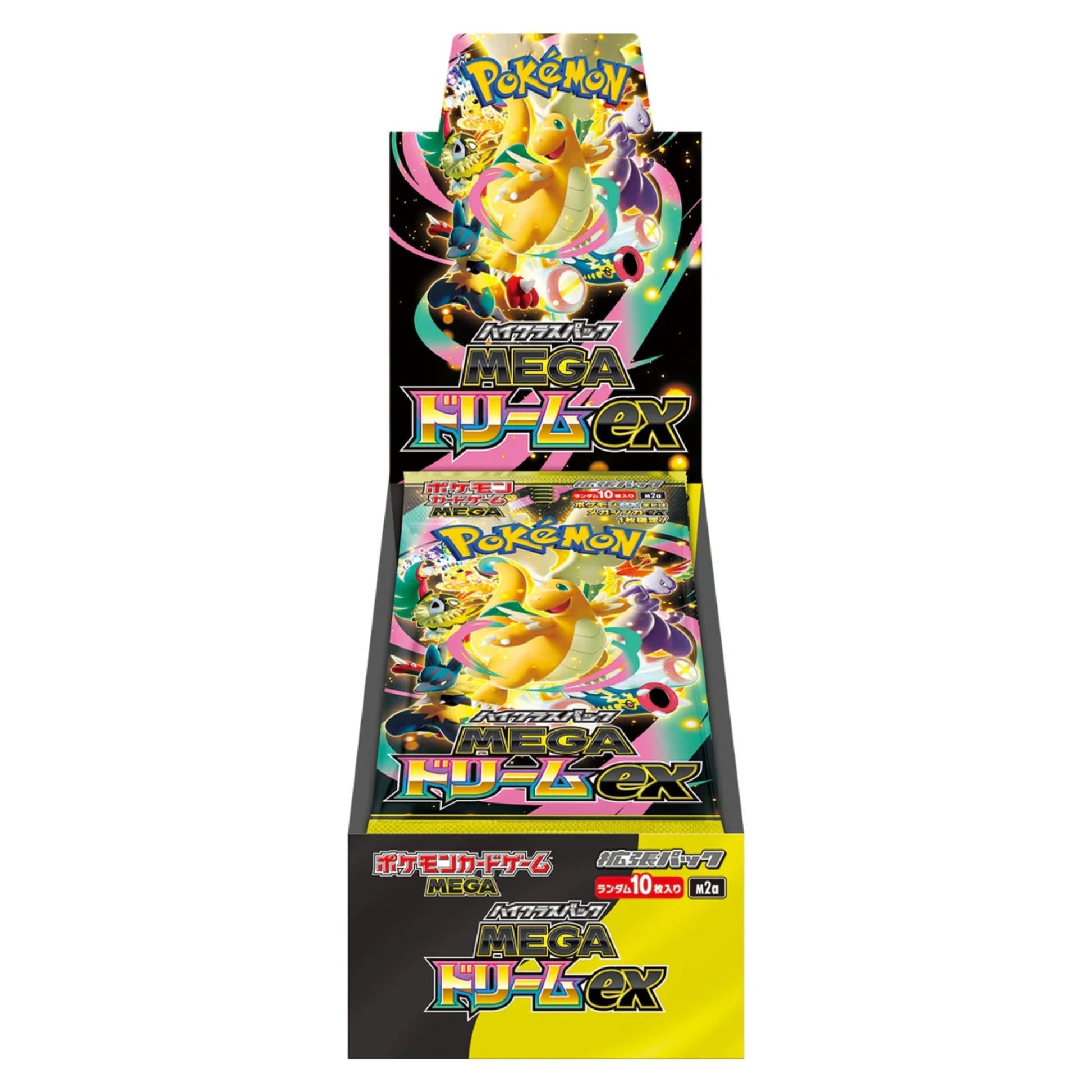 Pokemon TCG Mega Dream ex M2a Japanese Booster Box (Sealed) - Japanese Standard Booster Box - TCG Armour - MD-M2a