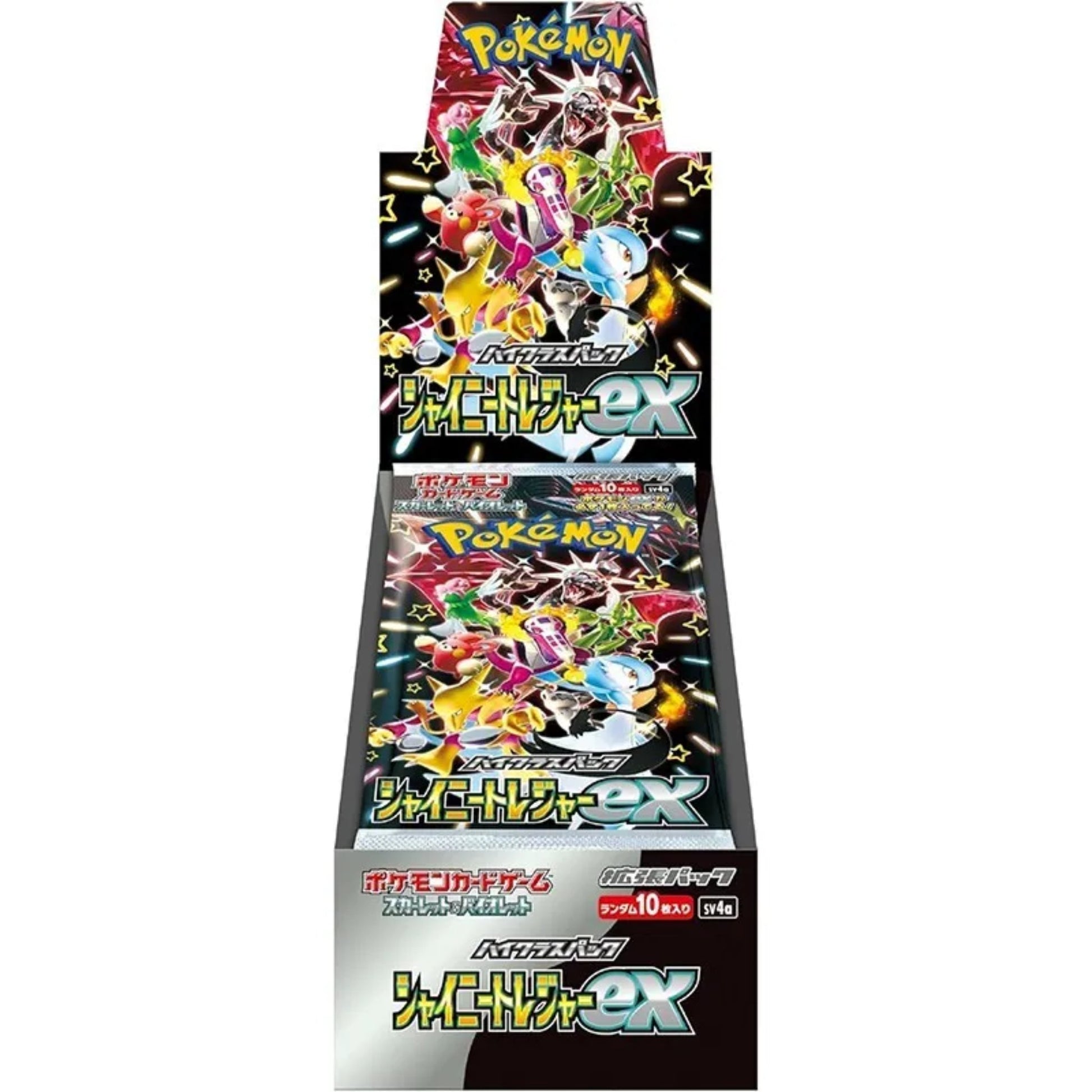 Pokemon TCG Shiny Treasure ex SV4a Japanese Booster Box (Sealed) - Japanese Special Set Booster Box - TCG Armour - ST-SV4a