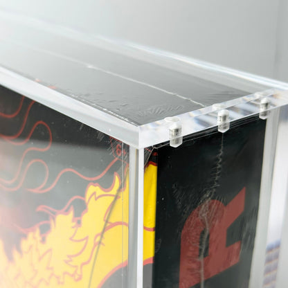 Pokemon Team Rocket Moltres Ultra Premium Collection 6+8mm Acrylic Case With Magnetic Lid - Ultra Premium Collection Acrylic Case - TCG Armour - 